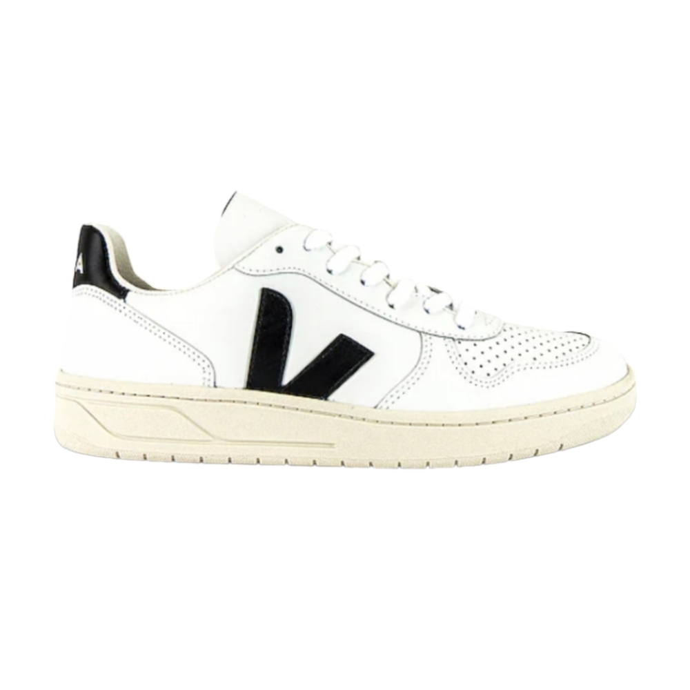 Veja V-10 Low Top Trainers Leather Size EU 41 Men's US 10 Pre-owned
